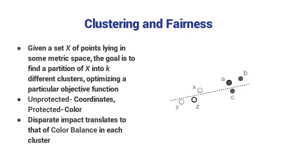 clustering and fairness