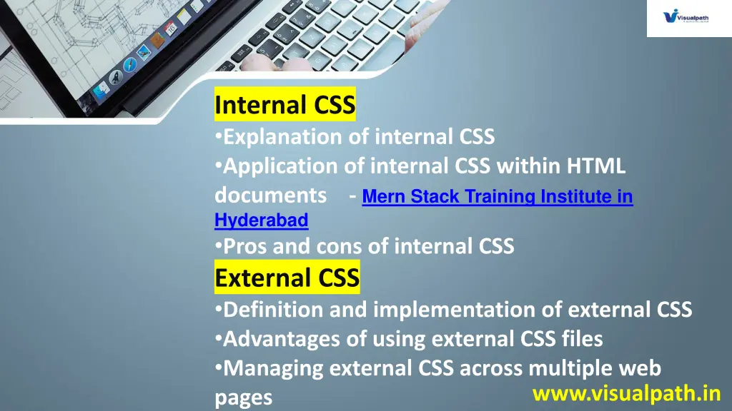 internal css explanation of internal