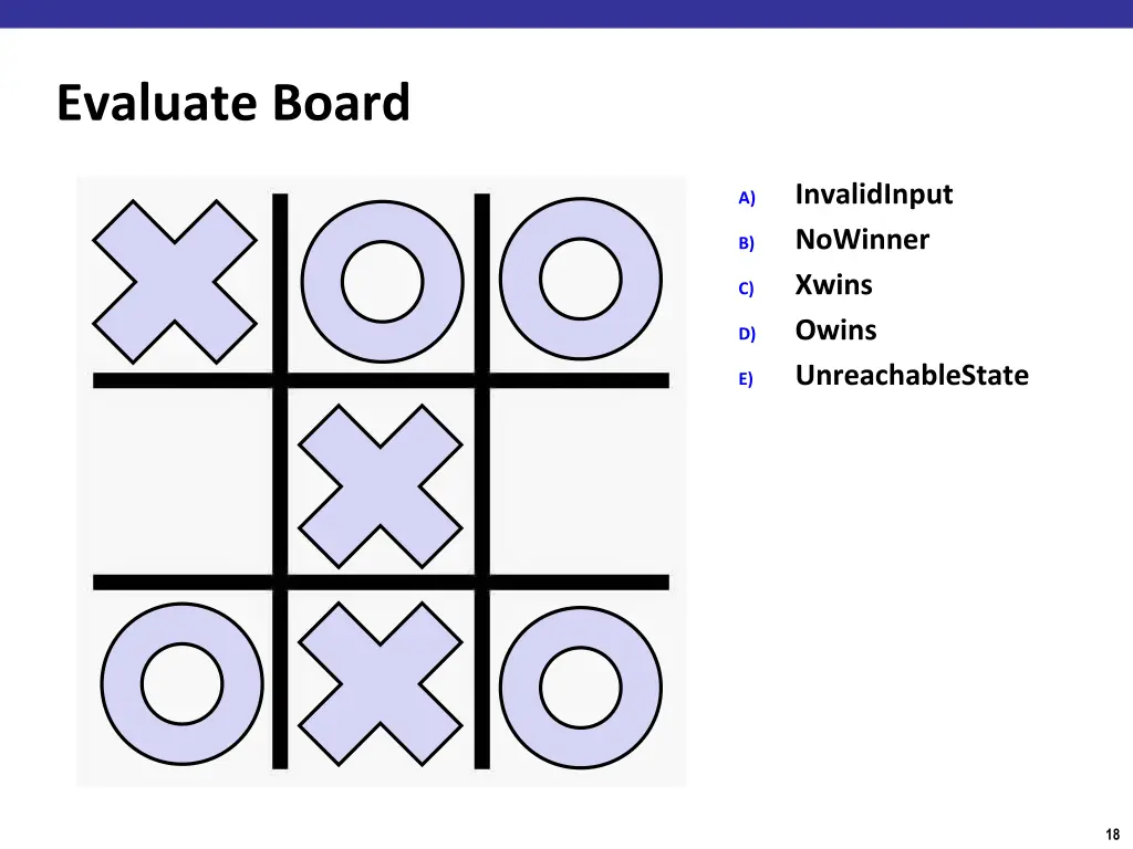 evaluate board 1
