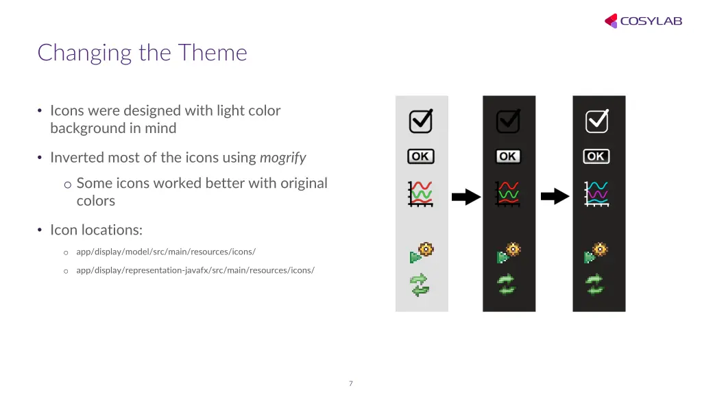 changing the theme 4