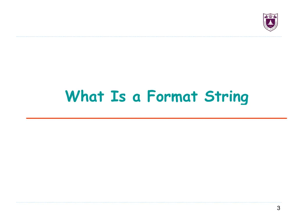 what is a format string