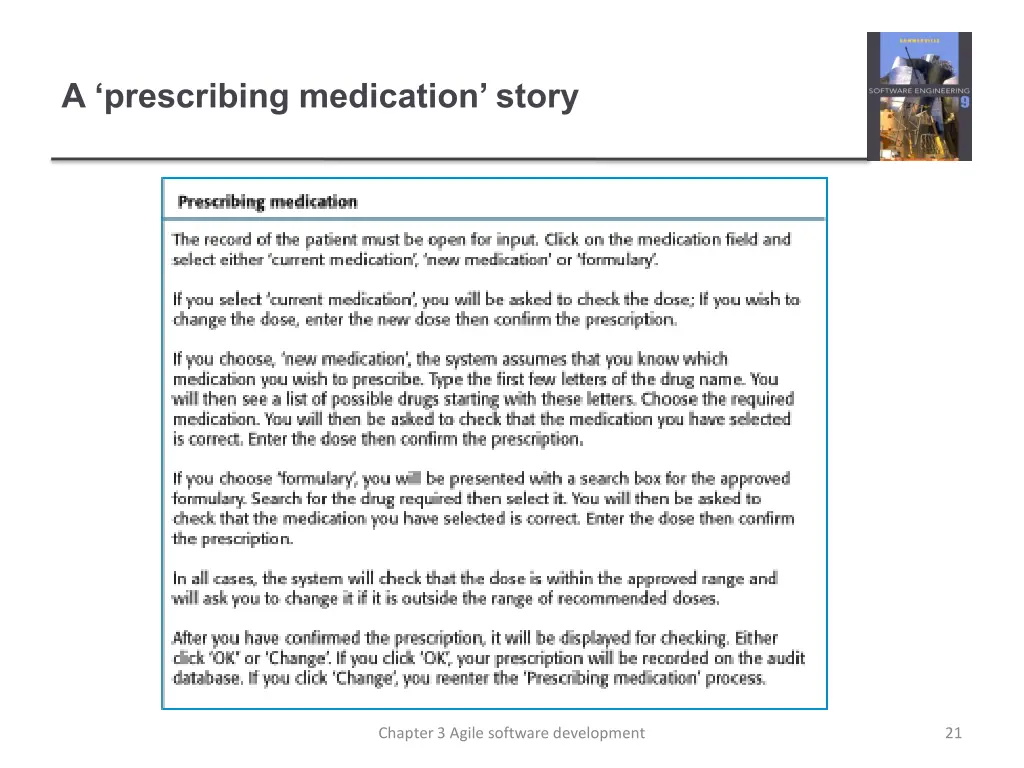 a prescribing medication story