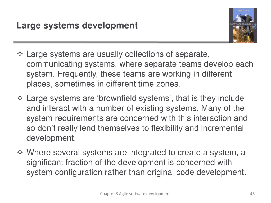 large systems development