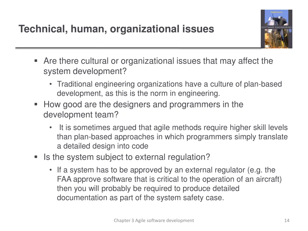 technical human organizational issues 2