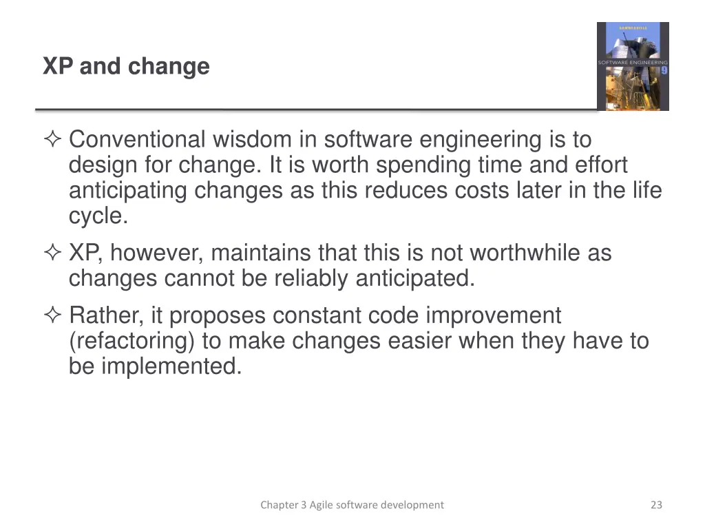 xp and change