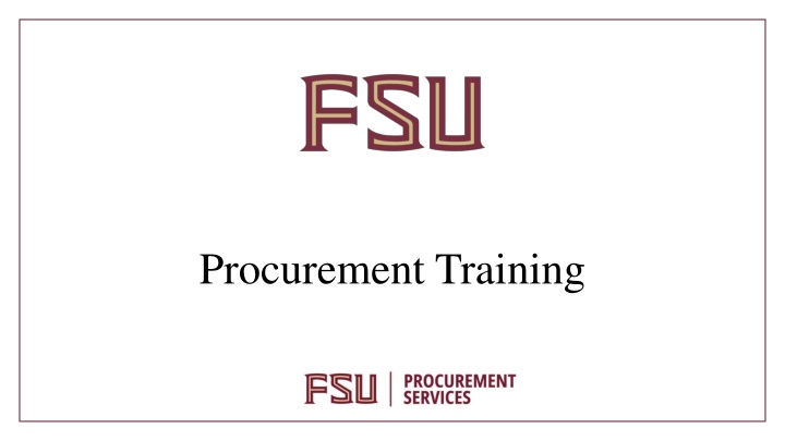 procurement training