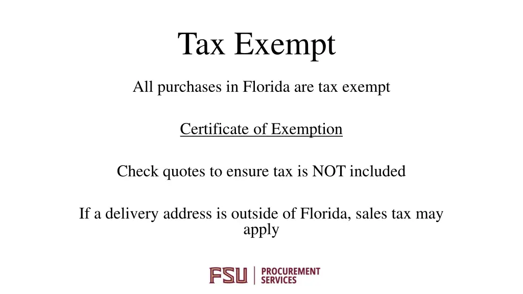 tax exempt