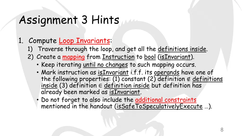 assignment 3 hints