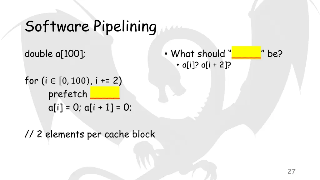 software pipelining