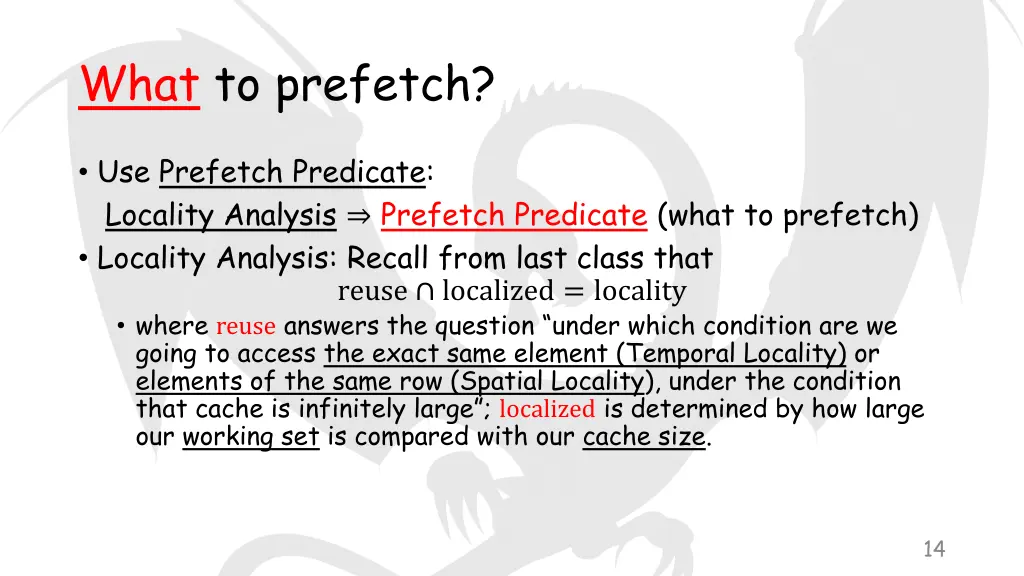 what to prefetch