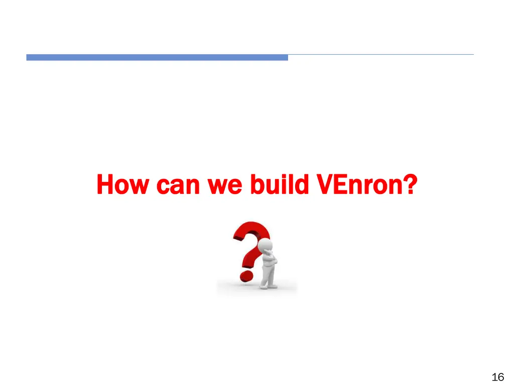 how can we build venron how can we build venron