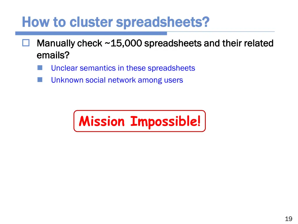 how to cluster spreadsheets how to cluster
