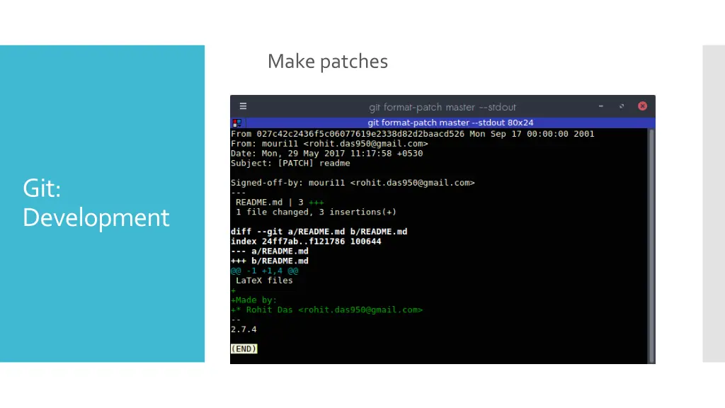 make patches 1