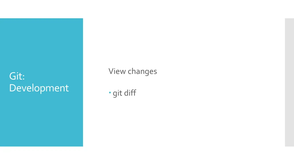 view changes