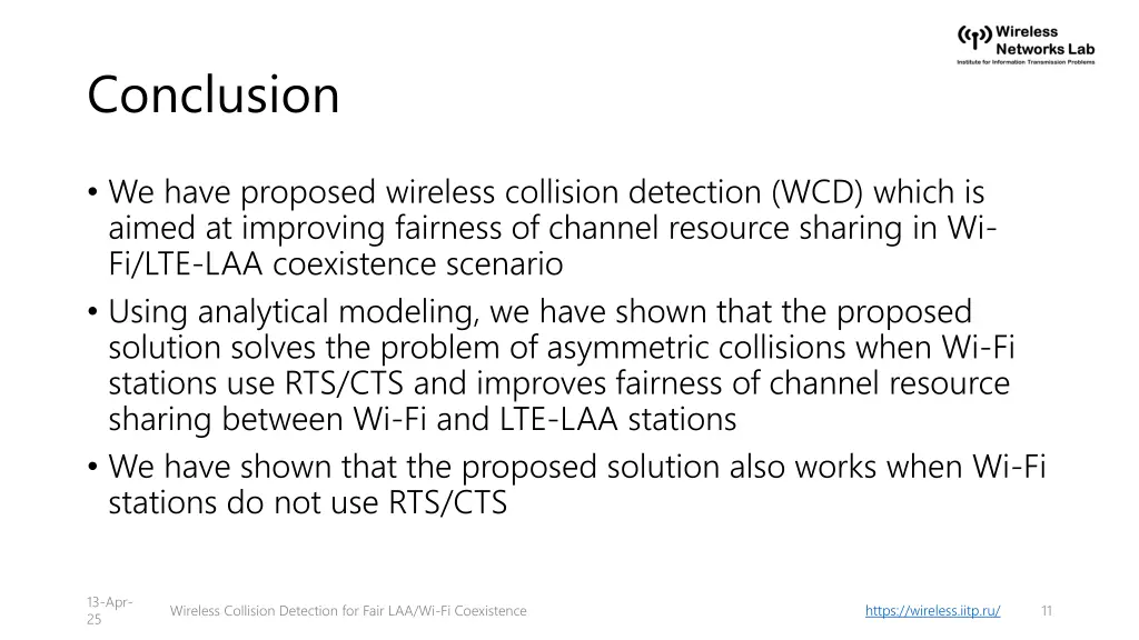 conclusion
