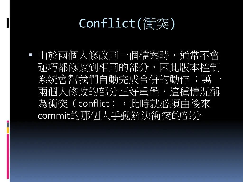 conflict