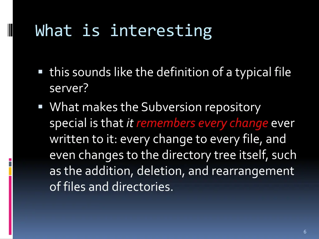 what is interesting
