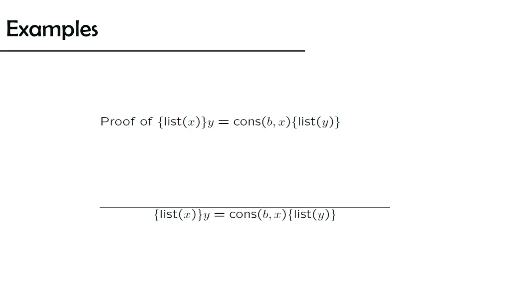 examples