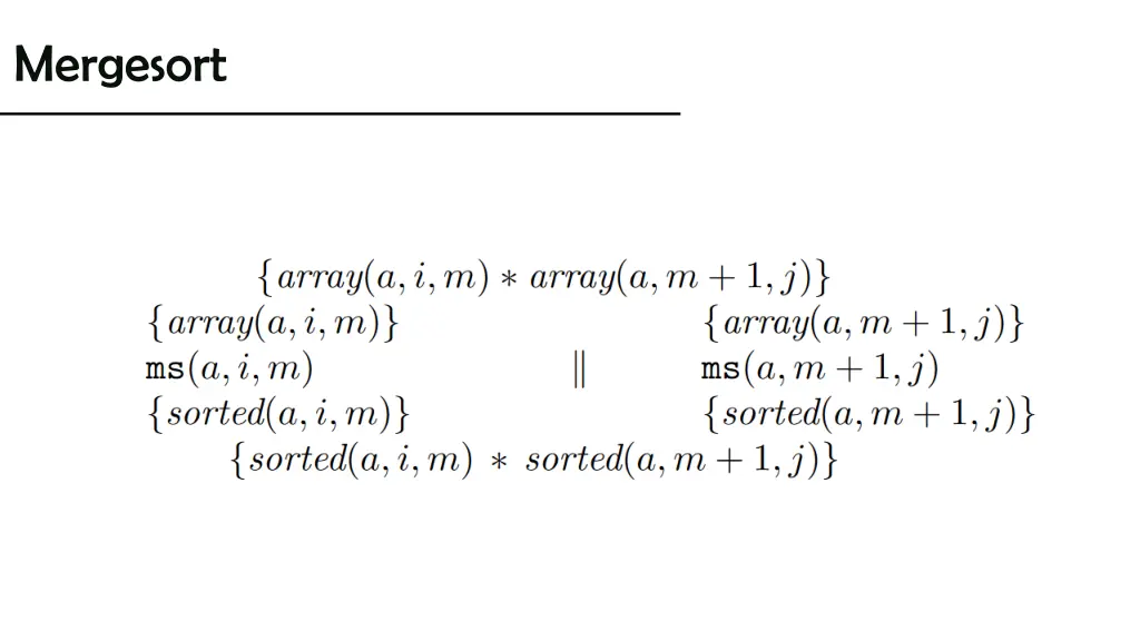 mergesort 1