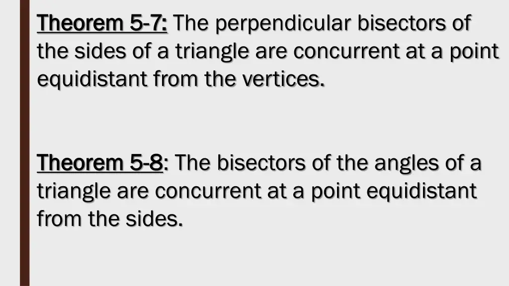 theorem 5 theorem 5 7 7 the perpendicular