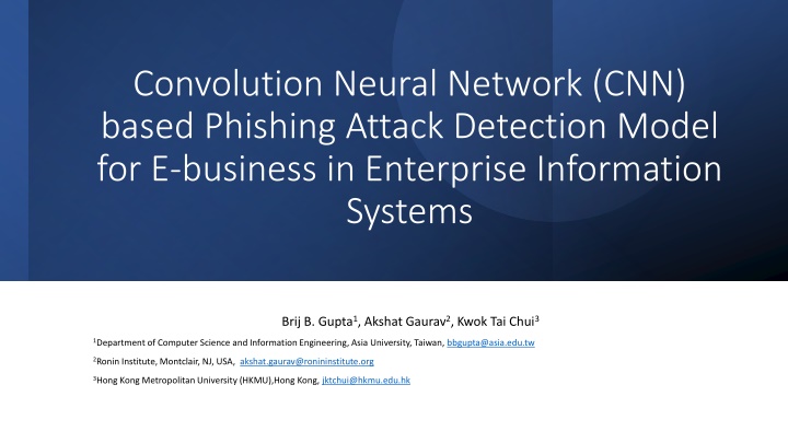 convolution neural network cnn based phishing