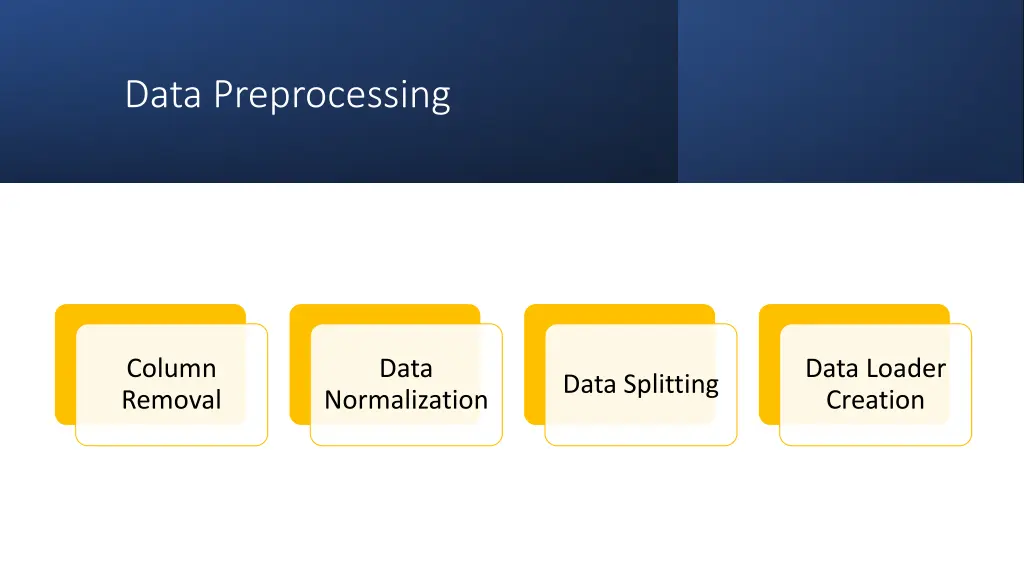 data preprocessing