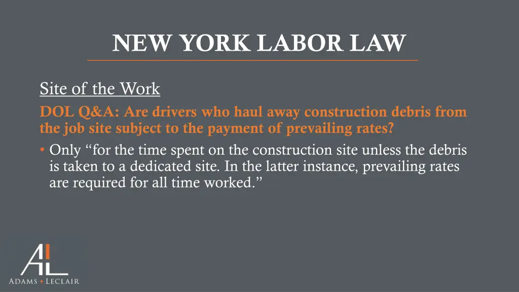 new york labor law 3