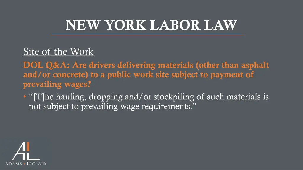 new york labor law 4