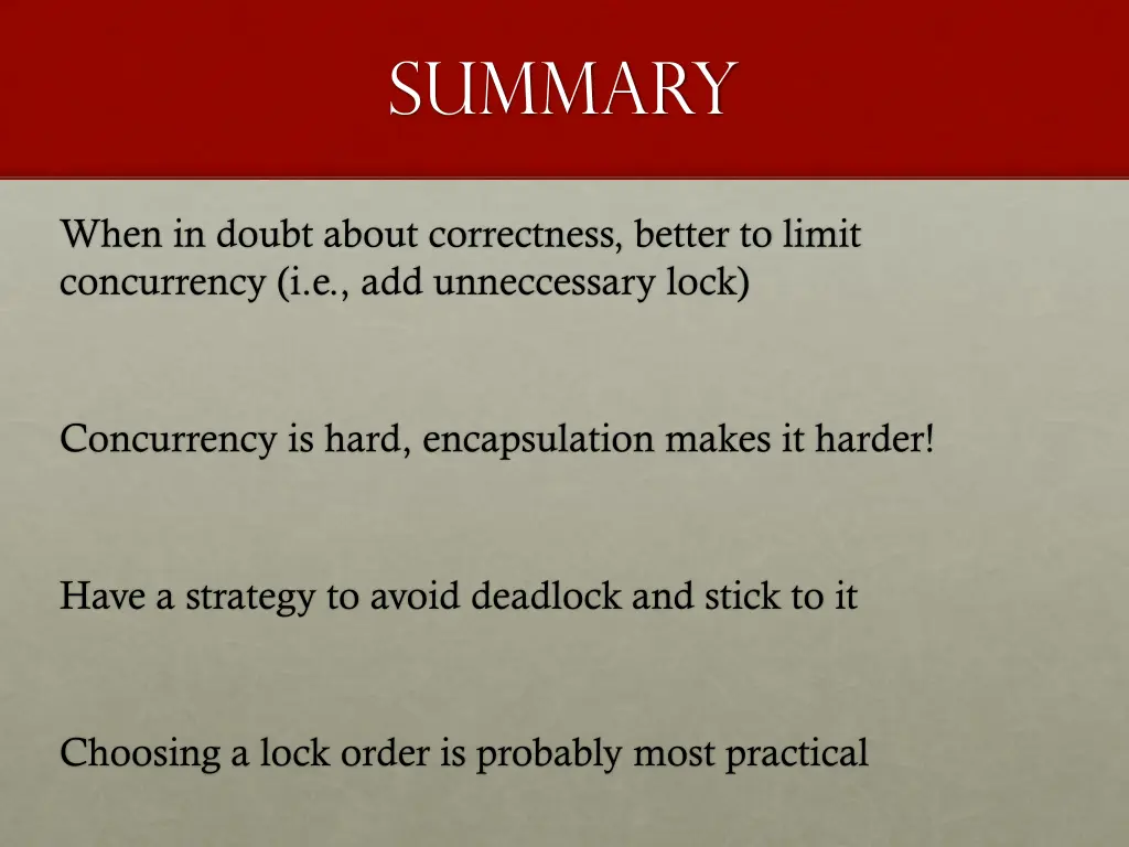 summary