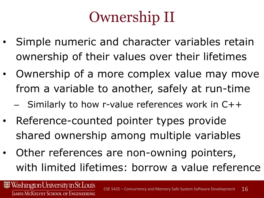 ownership ii
