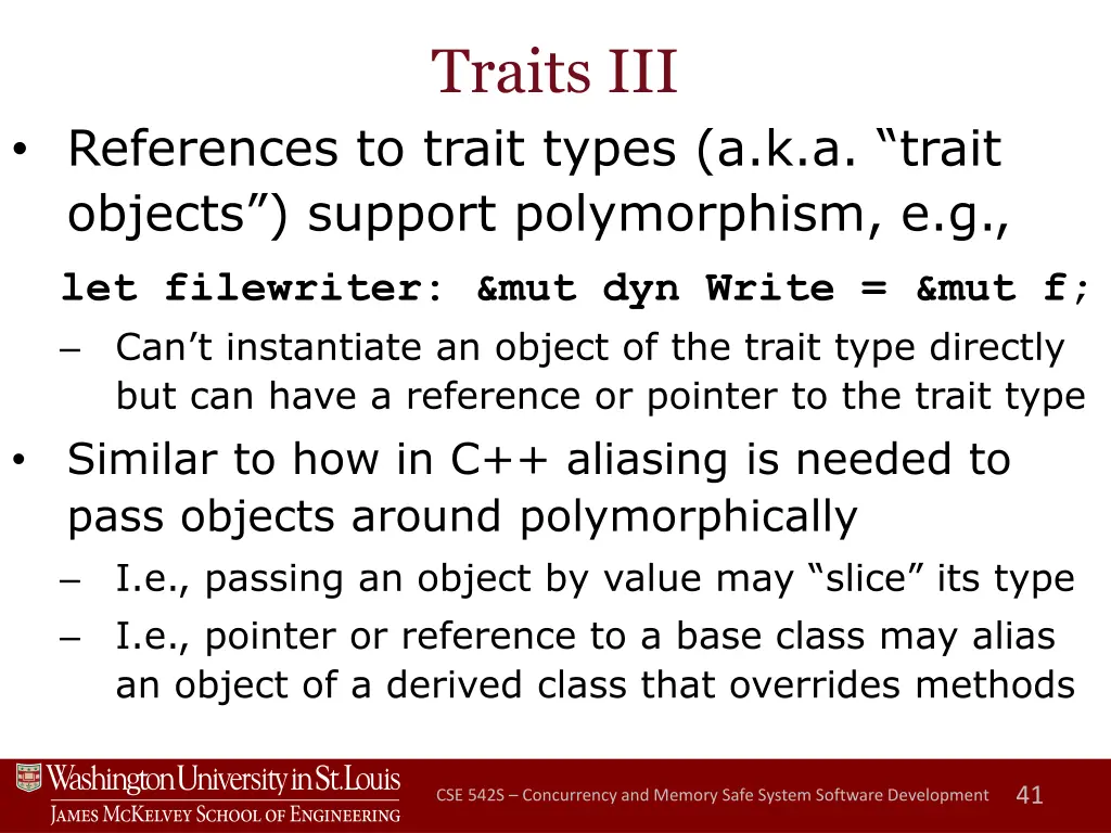 traits iii