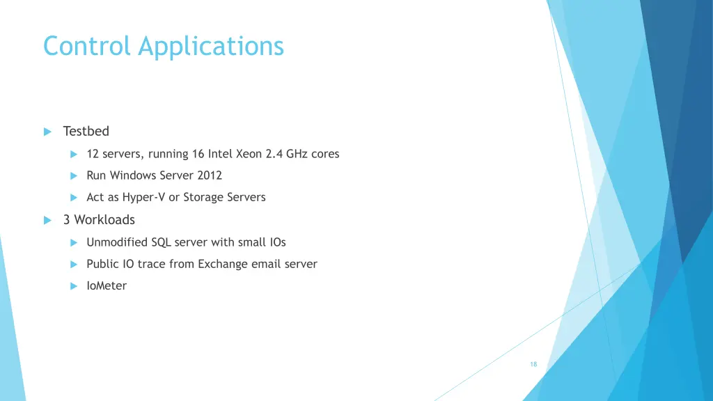 control applications