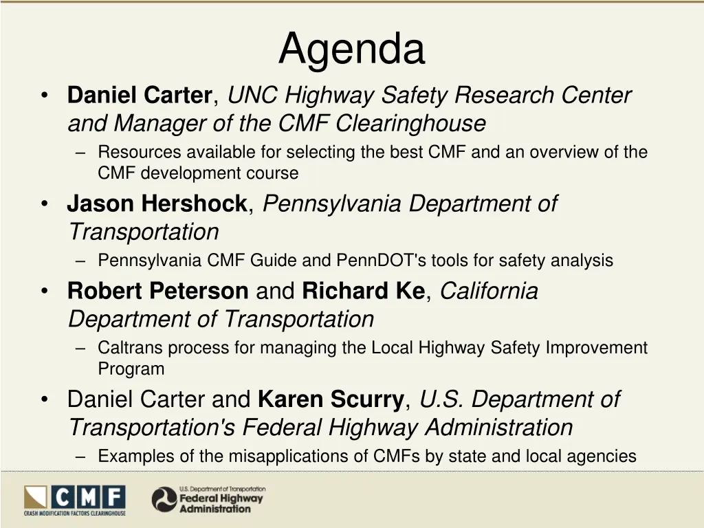 agenda