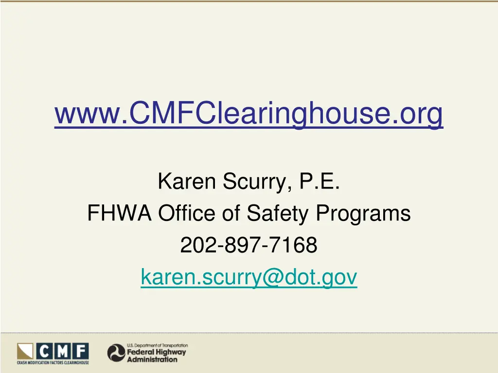 www cmfclearinghouse org