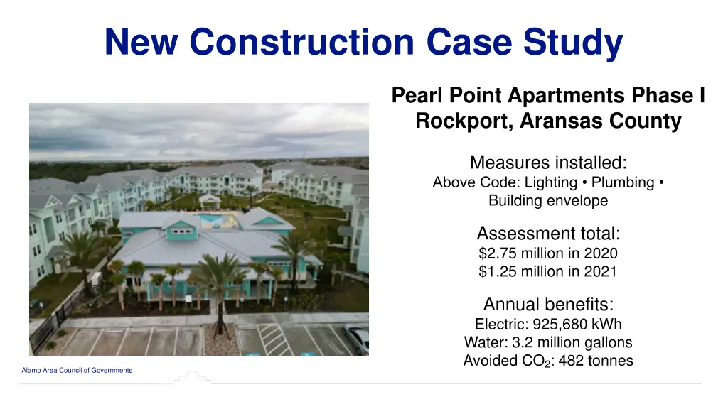 new construction case study