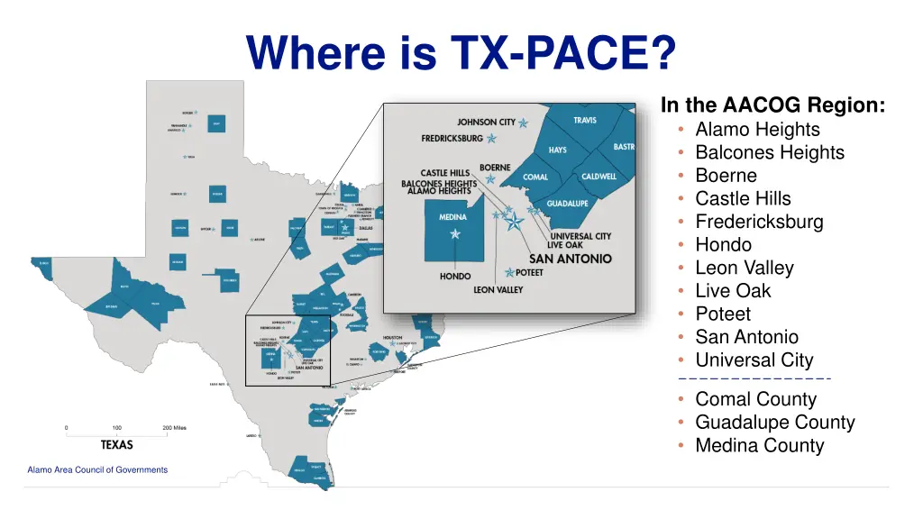 where is tx pace