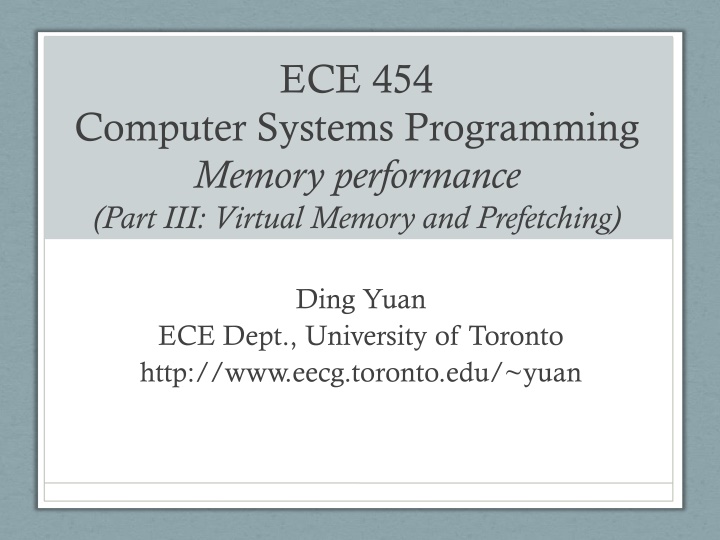 ece 454