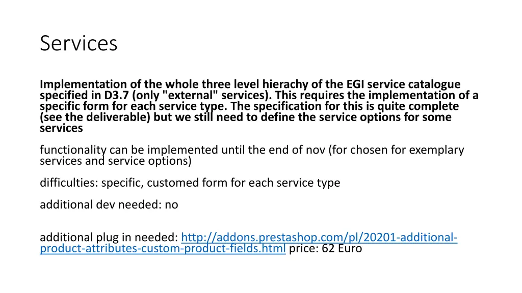 services