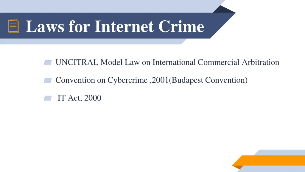 laws for internet crime
