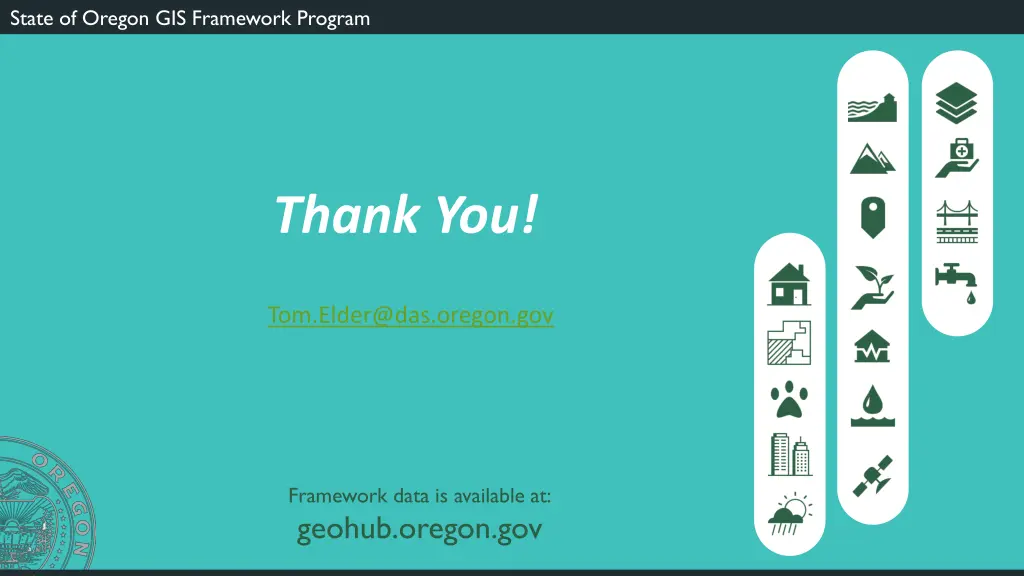 state of oregon gis framework program 1