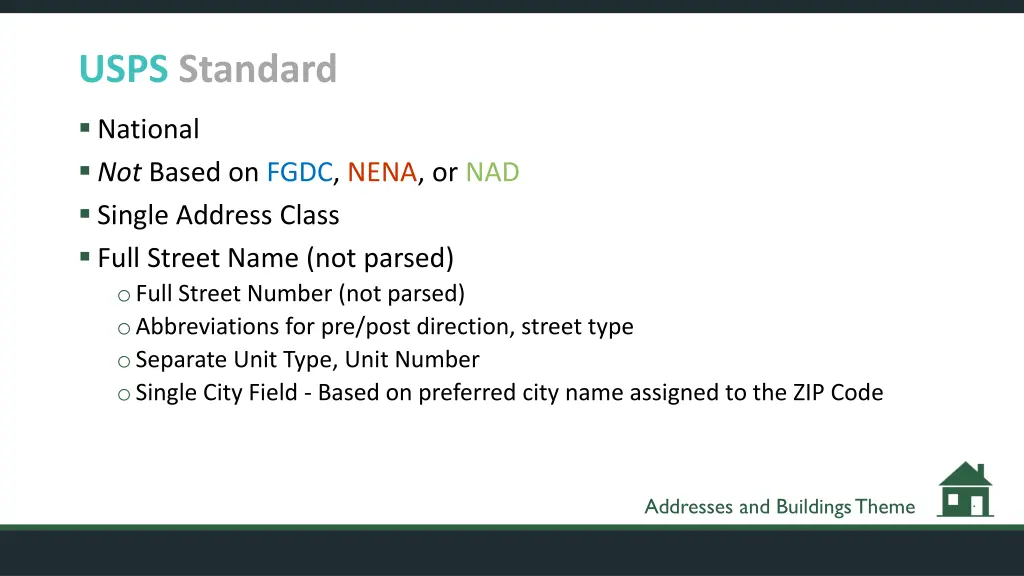 usps standard