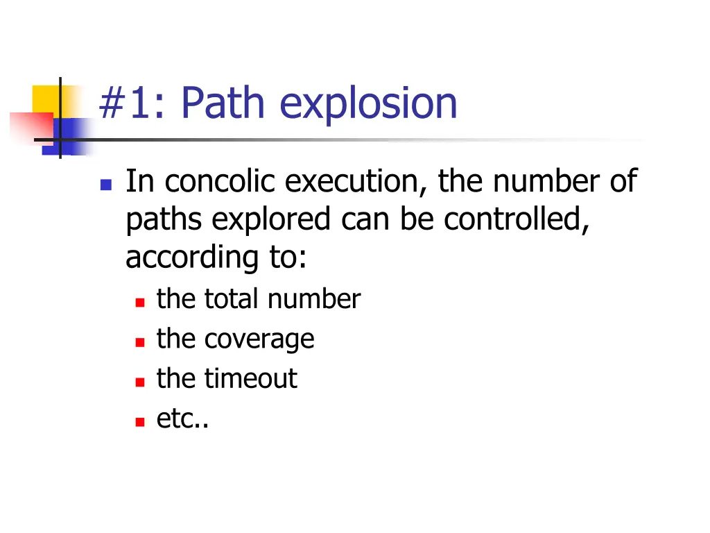 1 path explosion 1