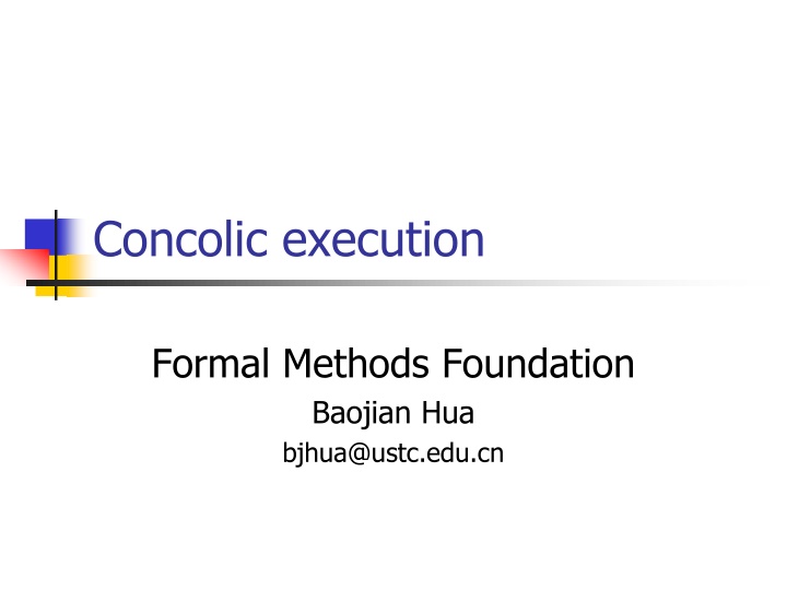 concolic execution