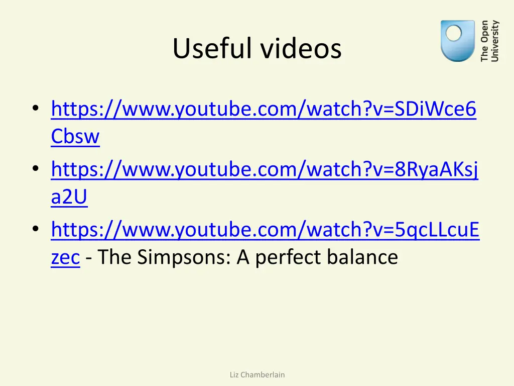 useful videos