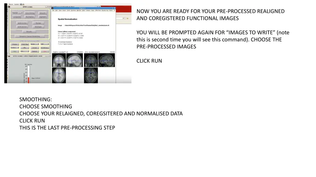 now you are ready for your pre processed