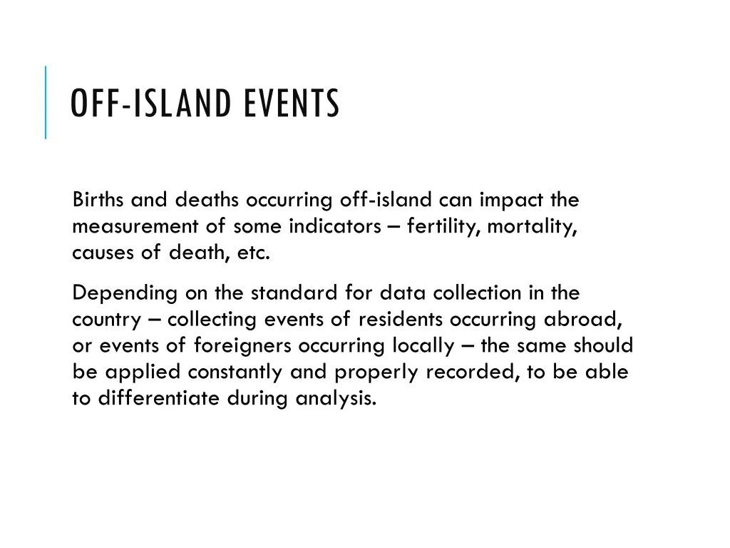 off island events