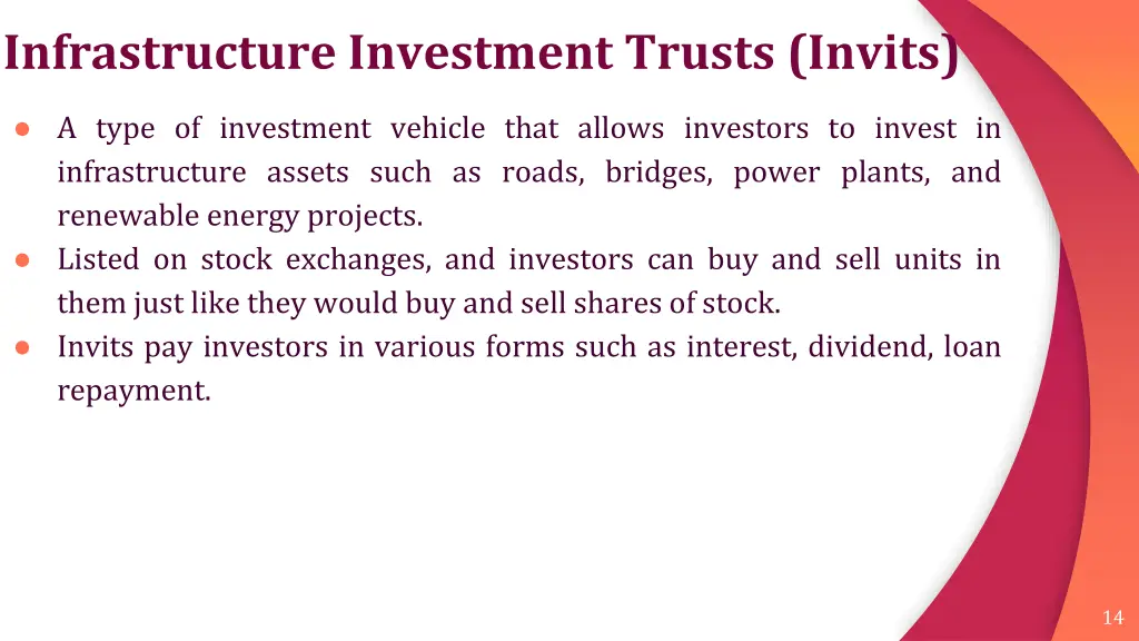 infrastructure investment trusts invits