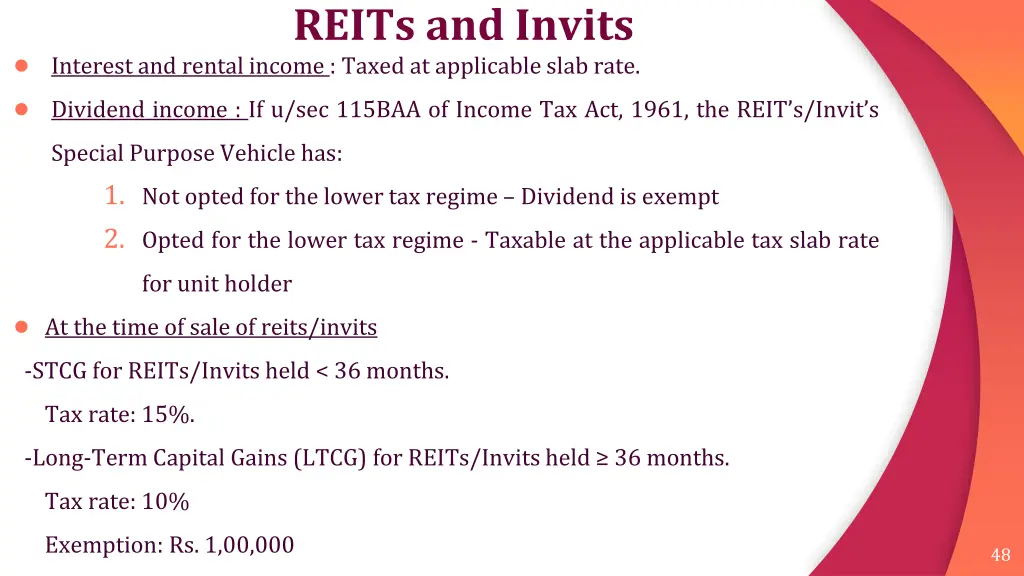 reits and invits