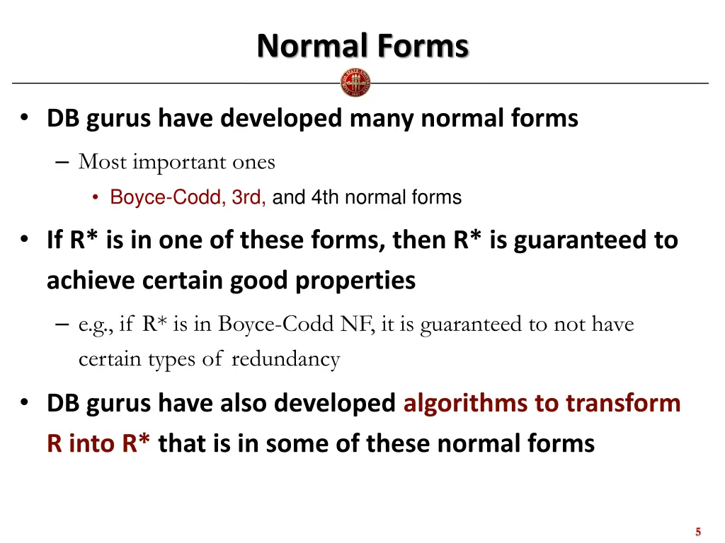 normal forms