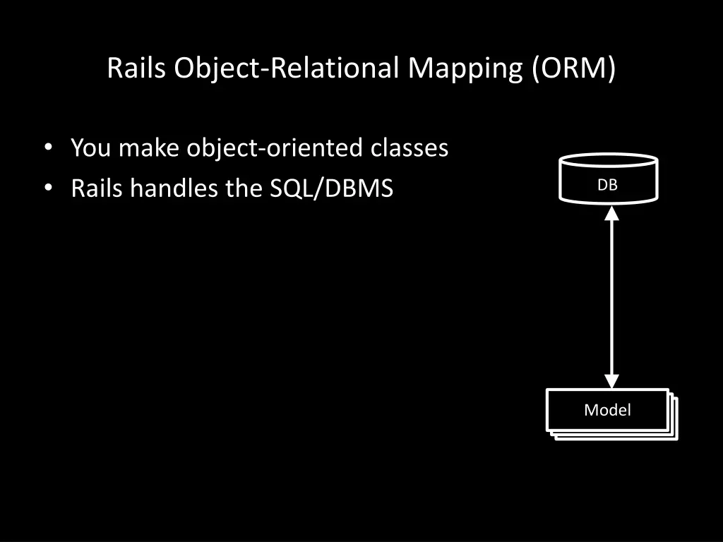 rails object relational mapping orm